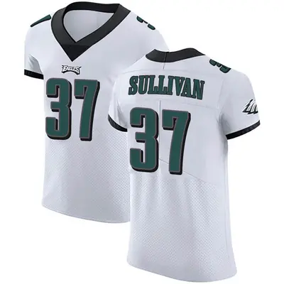 Men's Elite Tre Sullivan Philadelphia Eagles White Vapor Untouchable Jersey