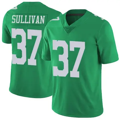 Men's Limited Tre Sullivan Philadelphia Eagles Green Vapor Untouchable Jersey